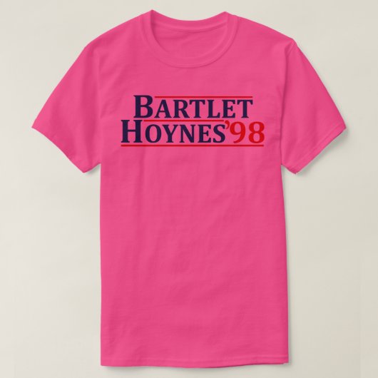 T-shirt Bartlet et Hoynes 1998 (Design devant)
