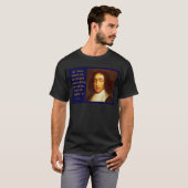 T-shirt Baruch Spinoza (Devant entier)