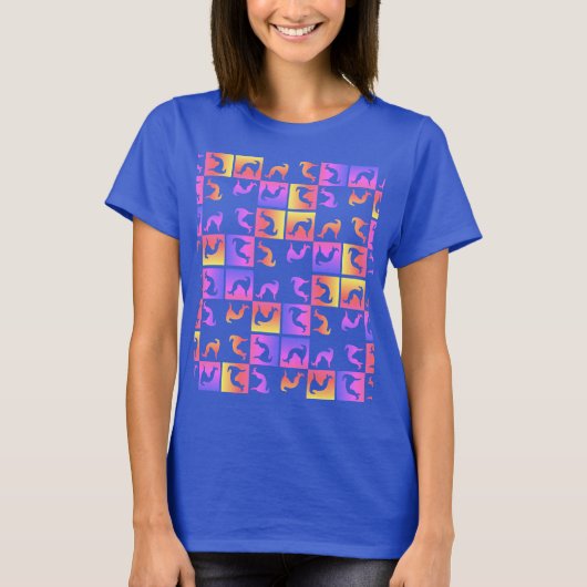 T-shirt Barzoi Yin (Devant)