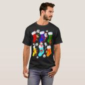 T-shirt Bas de Noël moches (Devant entier)