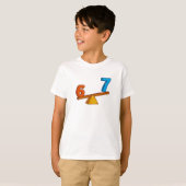 T-shirt Bascule 6 7 (Devant entier)