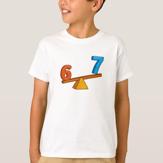 T-shirt Bascule 6 7 (Devant)
