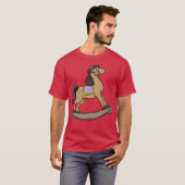 T-shirt Bascule Cheval à Bascule Fauteuil à Bascule drôle (Devant entier)