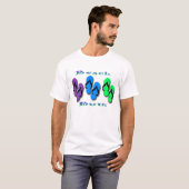 T-shirt Bascules électroniques sans valeur de plage (Devant entier)