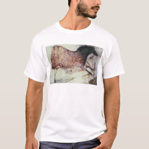 T-shirt Basculez la peinture d'un cheval galopant, c.17000