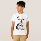 T-shirt Basculez votre Foi-Guitare (Devant entier)
