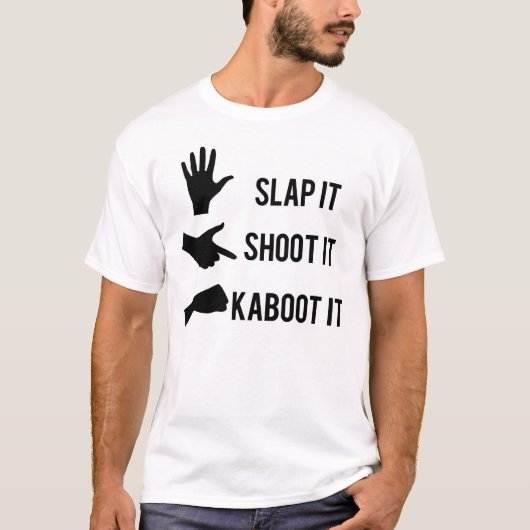 T-shirt basculons basculons aujourd'hui (Devant)