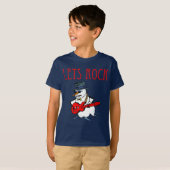 T-shirt Basculons le bonhomme de neige (Devant entier)