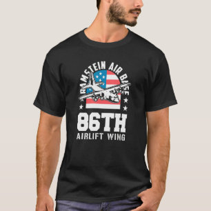 T-shirt Base aérienne de Ramstein 86e Escadre de transport