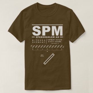 T-shirt Base aérienne de Spangdahlem SPM