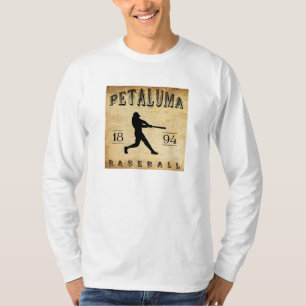 T-shirt Base-ball 1894 de Petaluma la Californie