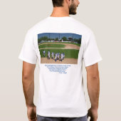 T-shirt Base-ball 2005 de sabre de Sartell (Dos)
