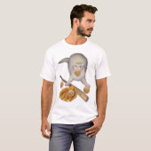T-shirt Base-ball de furet (Devant entier)