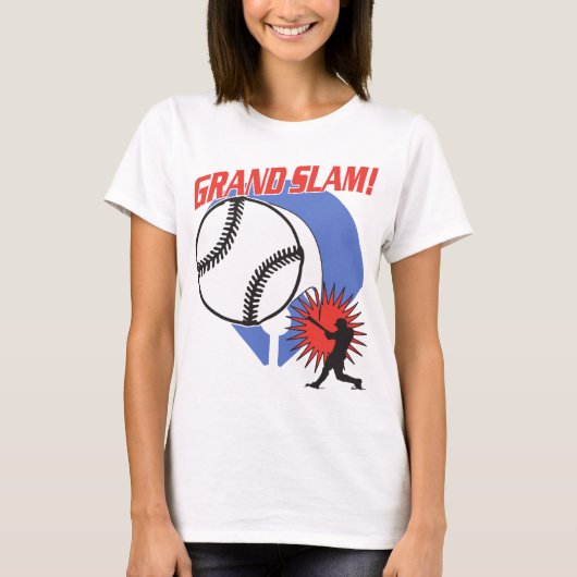 T-shirt Base-ball de Grand Chelem (Devant)