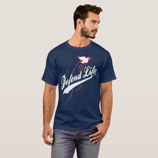 T-shirt Base-ball de l'équipe DL (Devant entier)