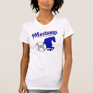 T-shirt Base-ball de mustangs