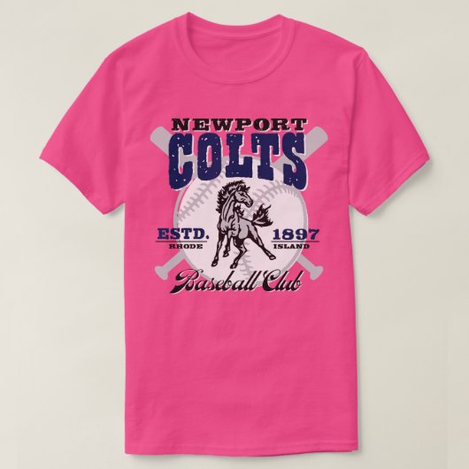 T-shirt Base-ball des Colts Newport (Design devant)
