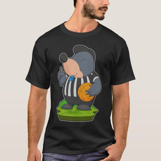 T-shirt Base-ball Mole Referee (Devant)