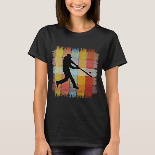 T-shirt Base-ball Rétro (Devant)