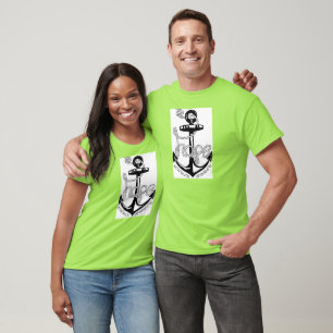 T-shirt Base-ball T de la coupe des hommes