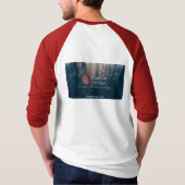 T-shirt Base-ball T de Templar Enigma (Dos)