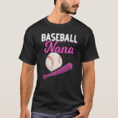 T-shirt Base De Retraite De La Joueuse De Baseball De Gran (Devant)