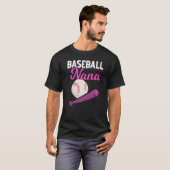 T-shirt Base De Retraite De La Joueuse De Baseball De Gran (Devant entier)