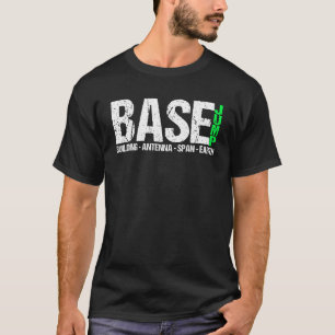 T-shirt Base Jumper Parachute Jumper Sports Extrêmes