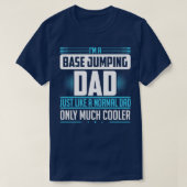 T-shirt Base jumping papa dad object jumping (Design devant)
