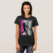 T-shirt Base-reine de baseball féminin 26e anniversaire So (Devant entier)