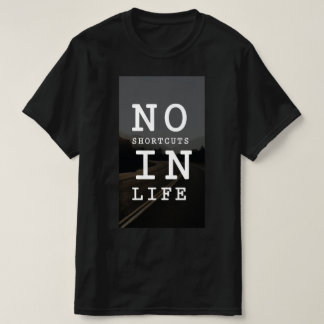 T-shirt basé sur une citation de motivation, pour