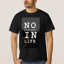 T-shirt basé sur une citation de motivation, pour