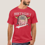 T-shirt Baseball 95e fête d'anniversaire 95 ans Baseball<br><div class="desc">Baseball 95e fête d'anniversaire 95 ans Baseball pour les garçons.</div>