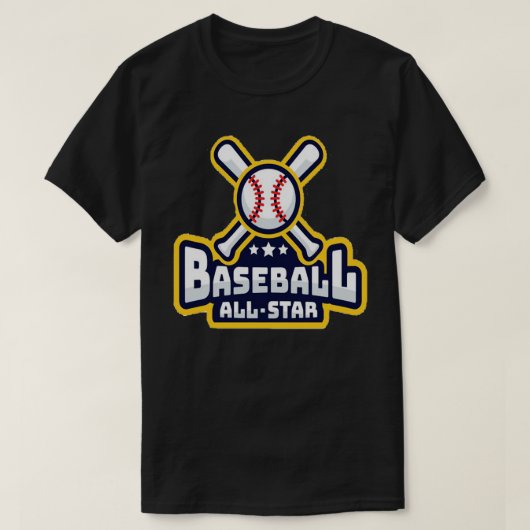 T-shirt BaseBall AllStar (Design devant)