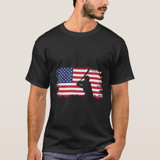 T-shirt Baseball américain (Devant)