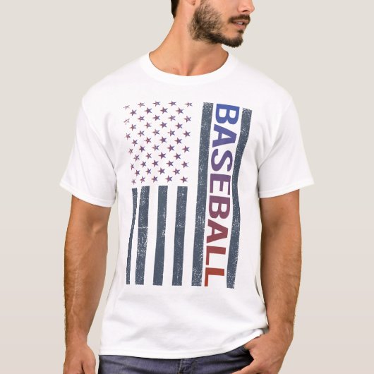 T-shirt Baseball américain (Devant)