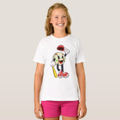 T-shirt Baseball avec batte de baseball (Devant entier)