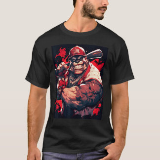T-shirt Baseball Bulldog Unleashing the Sports Spirit