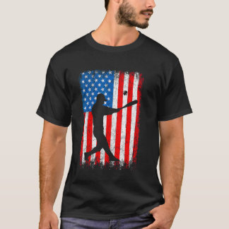 T-shirt Baseball Cool Pour Hommes Femmes Garçons USA Joueu