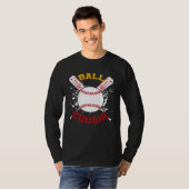 T-shirt Baseball Cousin Ball Softball  Fathers Day (Devant entier)