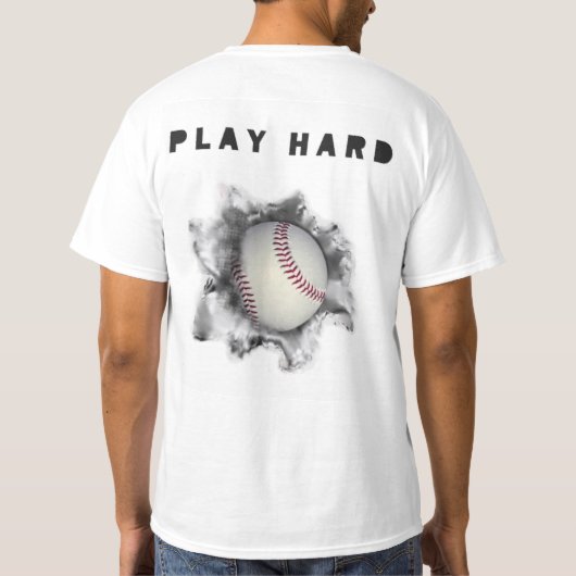 T-shirt Baseball créatif (Dos)