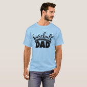 T-shirt Baseball  Dad  (Devant entier)