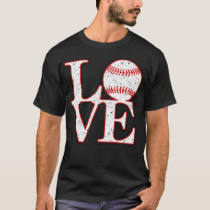 T-shirt BASEBALL D'AMOUR vintage