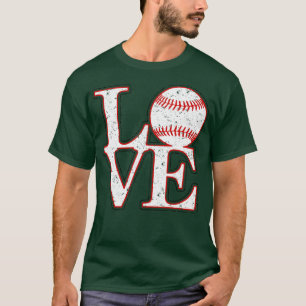 T-shirt BASEBALL D'AMOUR vintage