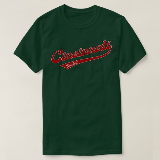 T-shirt Baseball de Cincinnati (Design devant)