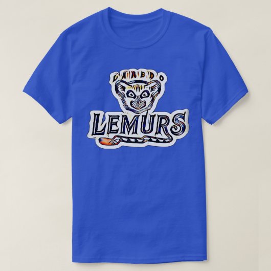 T-shirt Baseball de Laredo Lemurs (Design devant)