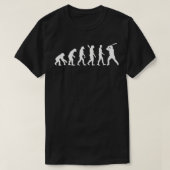 T-shirt Baseball de l'évolution (Design devant)