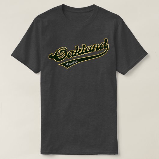 T-shirt Baseball d'Oakland (Design devant)