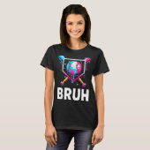 T-shirt Baseball Drip Funny Bruh Ice Cream Dripng Matching (Devant entier)