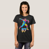 T-shirt Baseball Drip Ice Cream Number 67 Player Or 67th B (Devant entier)